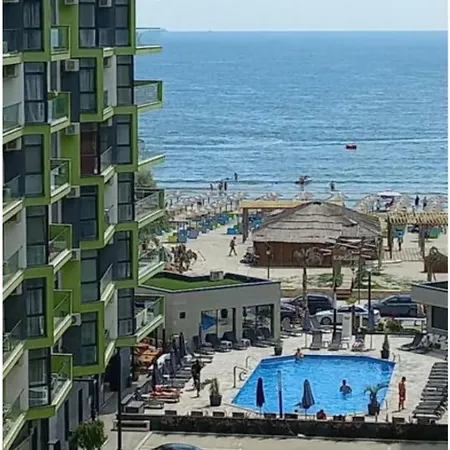 Premium Beach Prima Linie La Mare Swimming Pool & Private Parking * Navodari