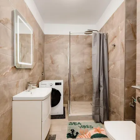 Apartment Premium Beach Prima Linie La Mare Swimming Pool & Private Parking